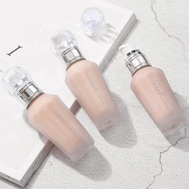 

Cosmetic Waterproof Organic OEM Concealer Face Foundation Makeup Liquid Foundation