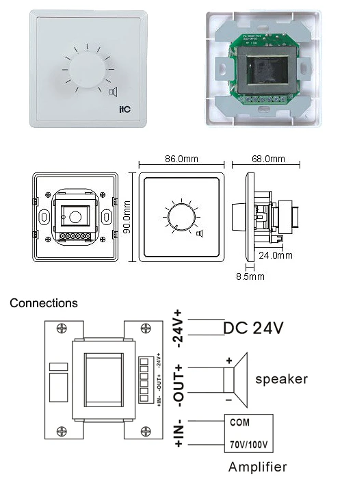 Professional Pa System Audio Volume Control Switch Buy Audio Volume Control Switch,Pa System