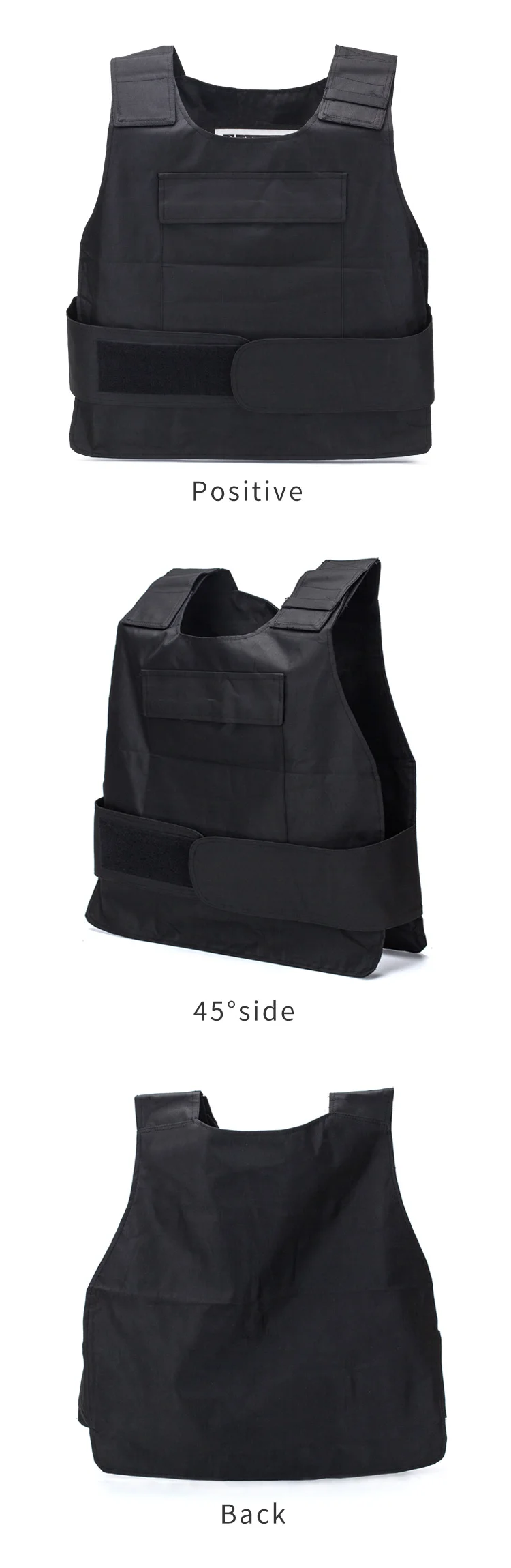 Bucksgear Level 5 Military Bulletproof Army Combat Body Armor Vest Plate Carrier Ballistic Stab