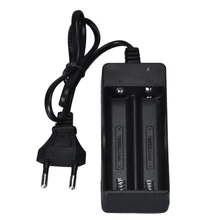 Hot Selling AC 110V 220V Dual Charger for 18650 3.7V Rechargeable Li-Ion Battery EU Plug B3129