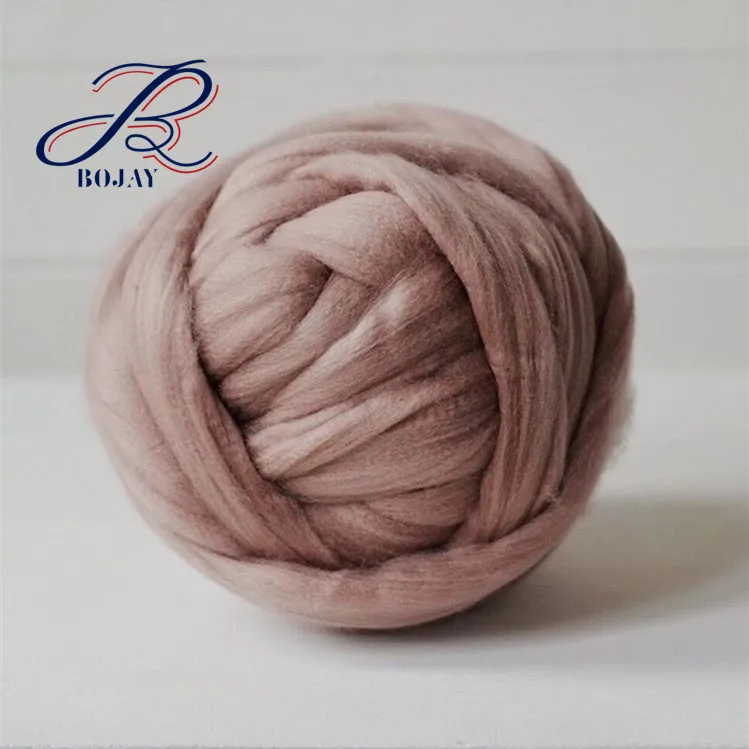 
Dyed Wool like Soft 100% Acrylic Super Chunky Vegan Yarn for arm knitting 100% Acrylic Yarn 