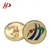 Sewing Shank Flat Decorative Order Army Titch Golden Metal Garment Button Types With Logo