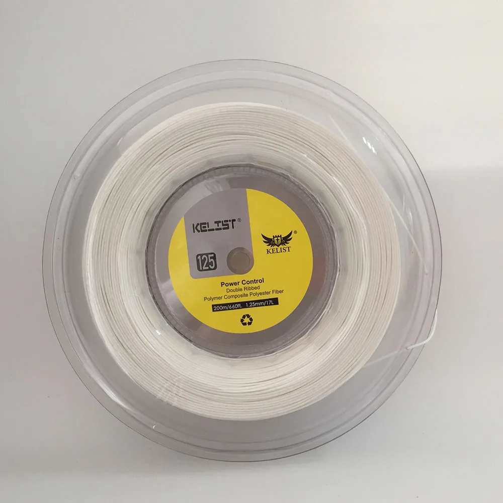 

Brand 660FT Premium Reel Multifilament Tennis Racquet String, White