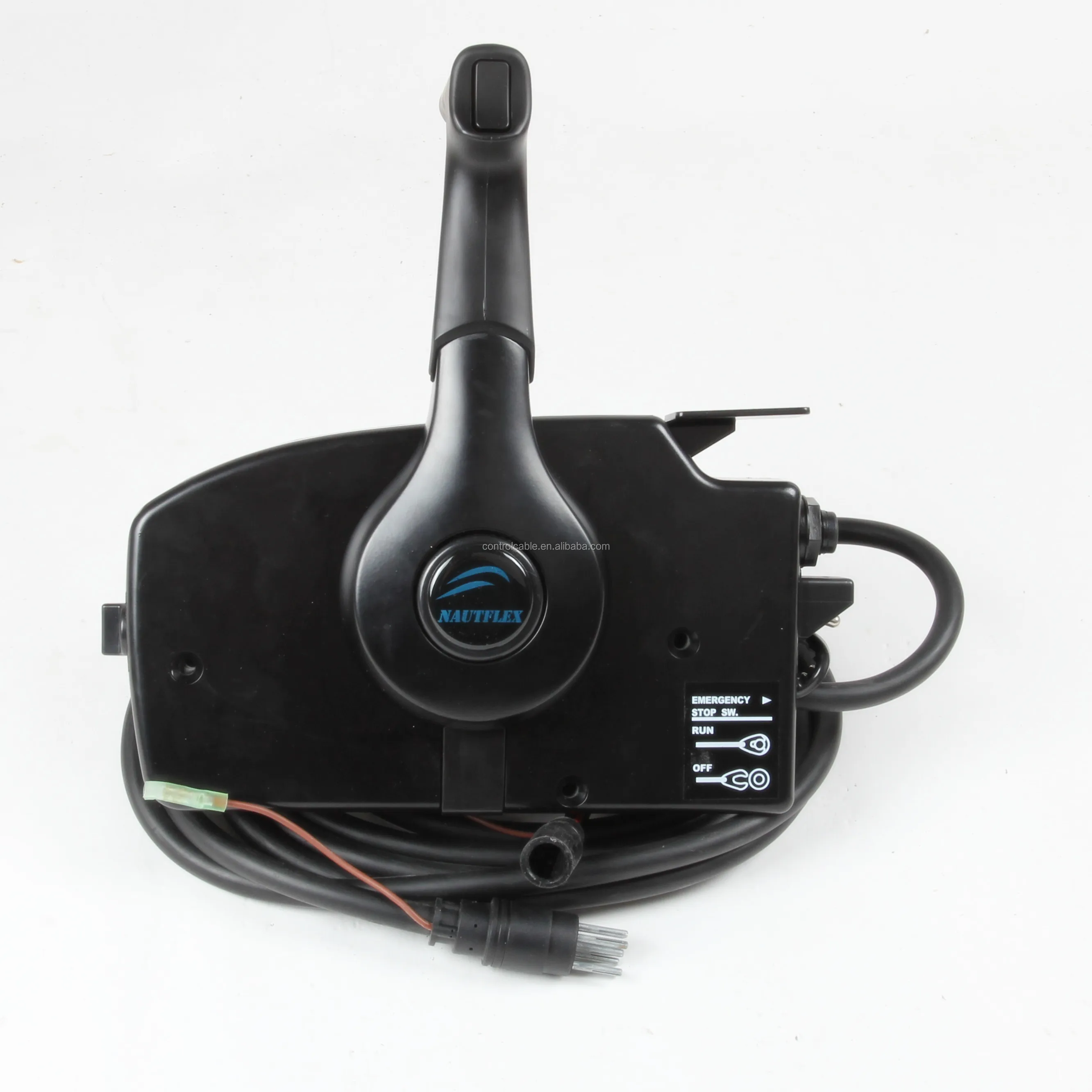 Remote Control fits 1993 /& Higher Mercury Mount Outboard with 8 Pins 40HP /& Up