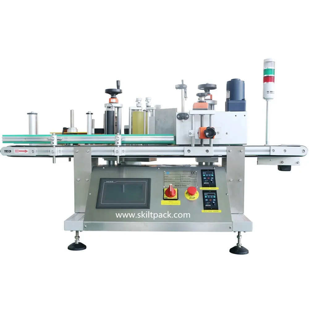 Tabletop Labeling Machine Wrap Around 500ml Pet Bottle Buy Labeling