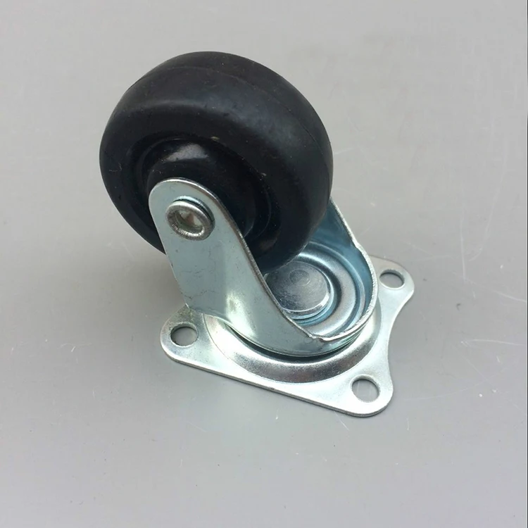 Stainless steel PU casters wheels with brake 2 inches Omni-directional caster CW-101