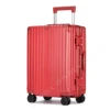RESENA ABS+PC luggage 4spinner wheels suitcase,aluminum luggageset