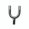 3/8 barb hose tee equal shape stainless steel U bend manifold fitting