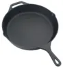 Practical Cookware Set Cast Iron Frying Pan With Two Curved Handles