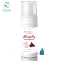 

2017 hot sale menstrual cup wash organic vaginal wash products for female intimate cleaning shower gel