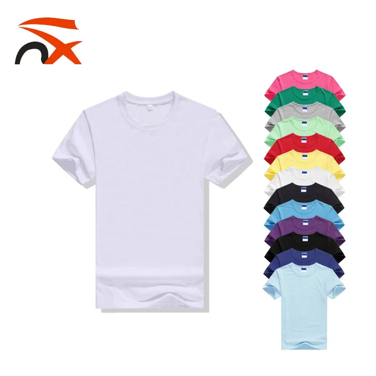 
Custom High Quality 90% Polyester 10% Spandex Lycra Cotton T Shirt 