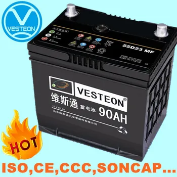 China Vesteon Wholesale Auto Batteries 12v 36ah 45ah To 220 Ah For Cars