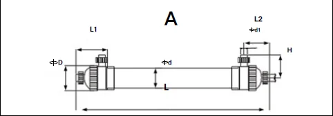 PVDF Hollow fiber UF Membrane Column membrane for seawater desalination