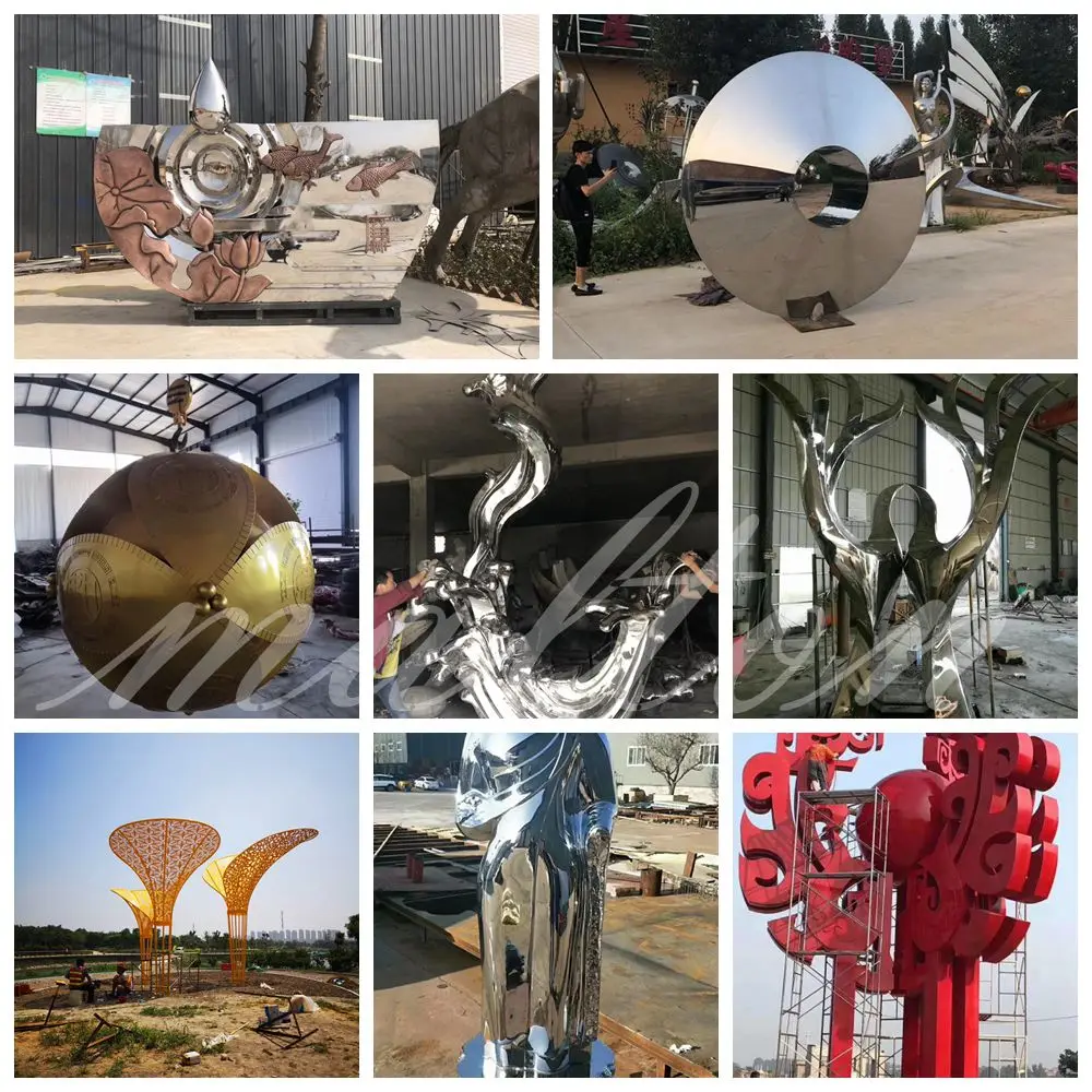 Modern Polishing Metal Anish Kapoor Art Mirror Stainless Steel Wall