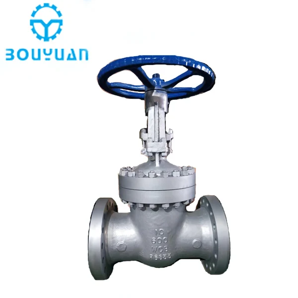 
DN400 PN16 Carbon steel/WCB gost steel flanged slab gate valve 