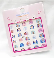 

B001-040 3D cartoon kids wholesales nail sticker for children