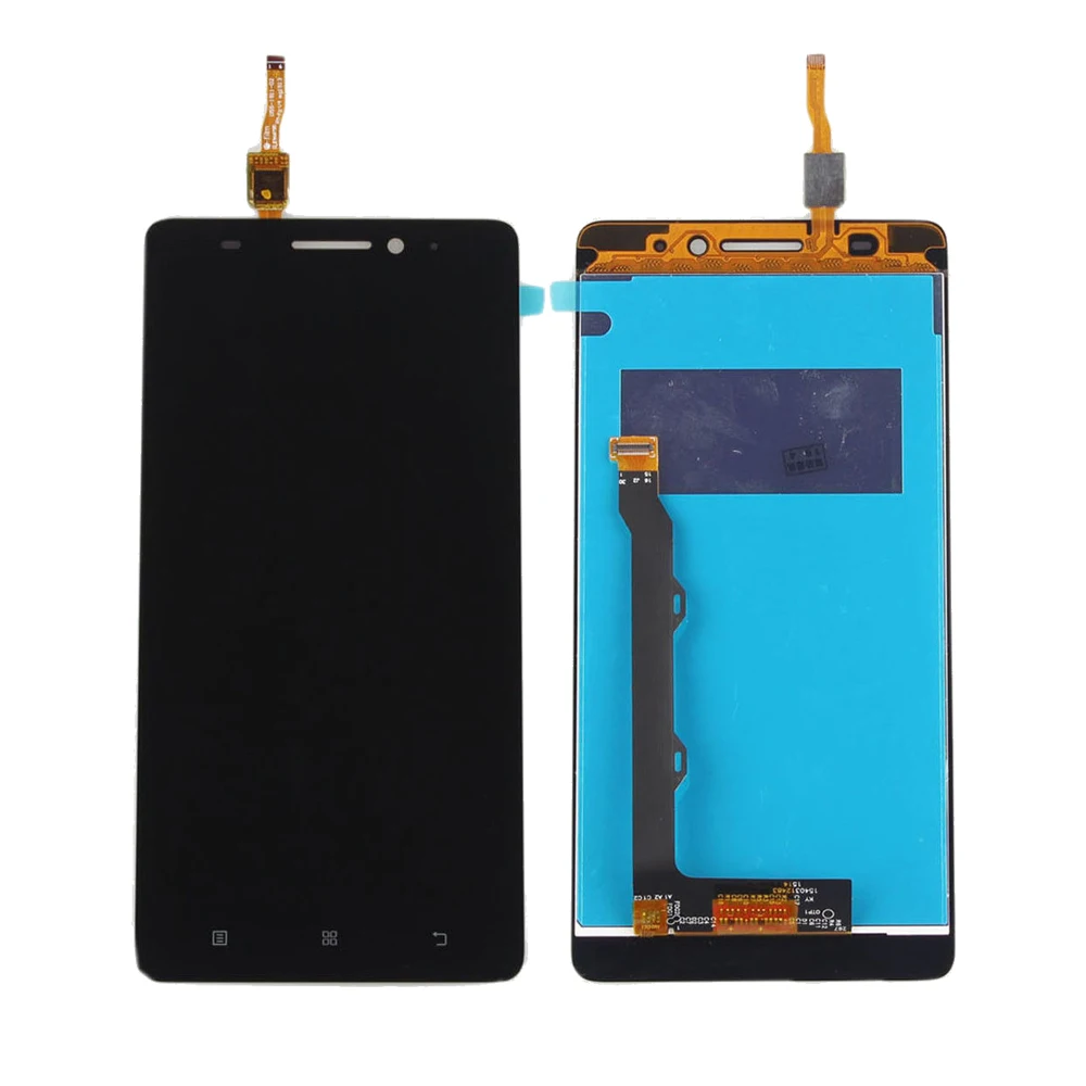 

Replacement mobile phone lcd for Lenovo A7000 LCD Display with Touch Screen Digitizer, Black white gold
