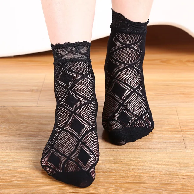 women snagging fishnet stockings wholesale black silk ankle
