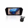 7 Inch HD 12V/24V Car Rearview Mirror Monitor with Anti-glaring Glass/ reversing camera
