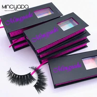 

Wholesale mink eyelash,magnetic eyelash case,private label custom packaging box 3d mink lashes magnetic box