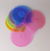 Guangzhou case factory multiple color transparent clam shell cd box (Single or Double Discs)