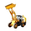 small garden tractor loader backhoe