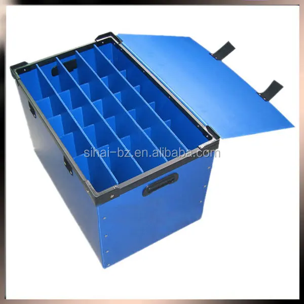 Stackable corrugated pp plastic box,pp hollow box,danpla box