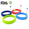 4 packs silicone egg cook ring fried eggs rings mold/ silicone pancake molds/ silicone egg rings
