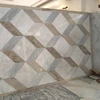 white marble cut to size tile 60X60X1.8 CM 3D effect tile set full body natural marble