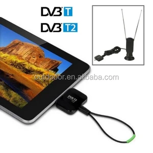 China Wholesale cheap Micro USB Digital TV Receiver / Mobile Watch DVB-T2 TV Tuner Stick for Android Phones / for Pad