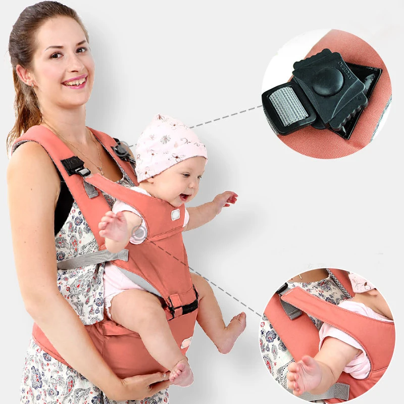 

2022 Hot sale Wholesale multi-function comfortable infant baby sling hipseat baby carrier, Picture