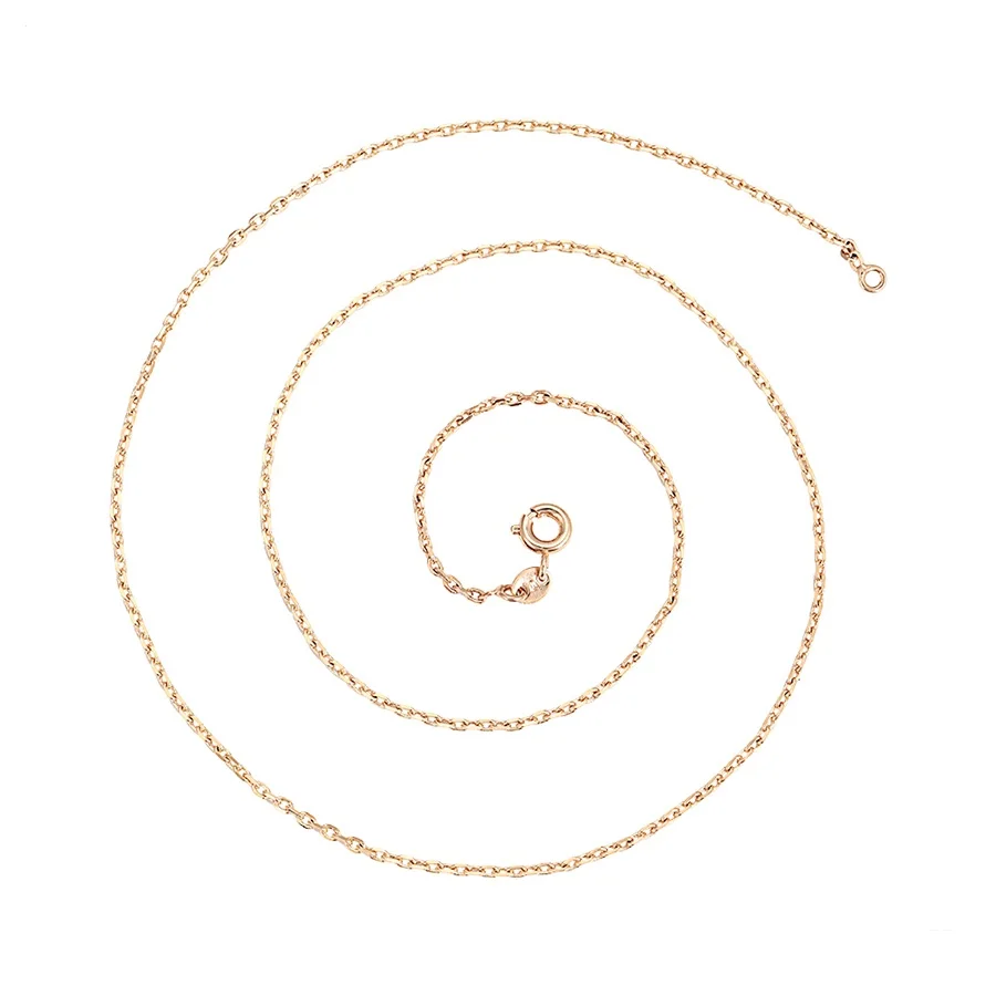 

45435 Xuping Jewelry Fashion 18K Gold Plated Chain Necklace