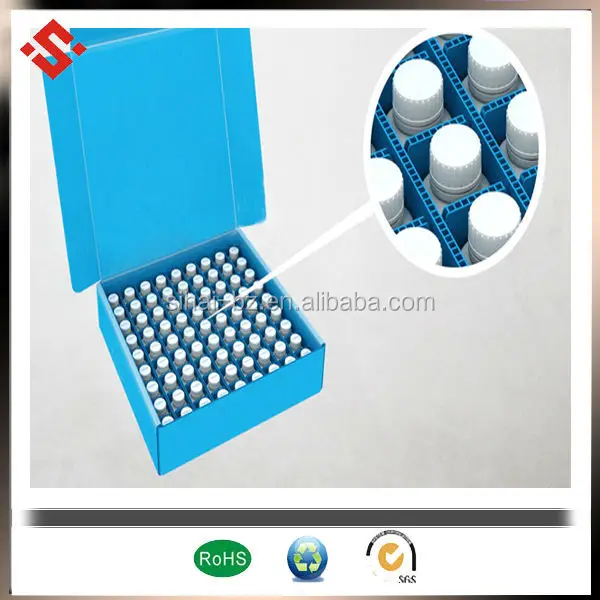 pp corrugated box with divider