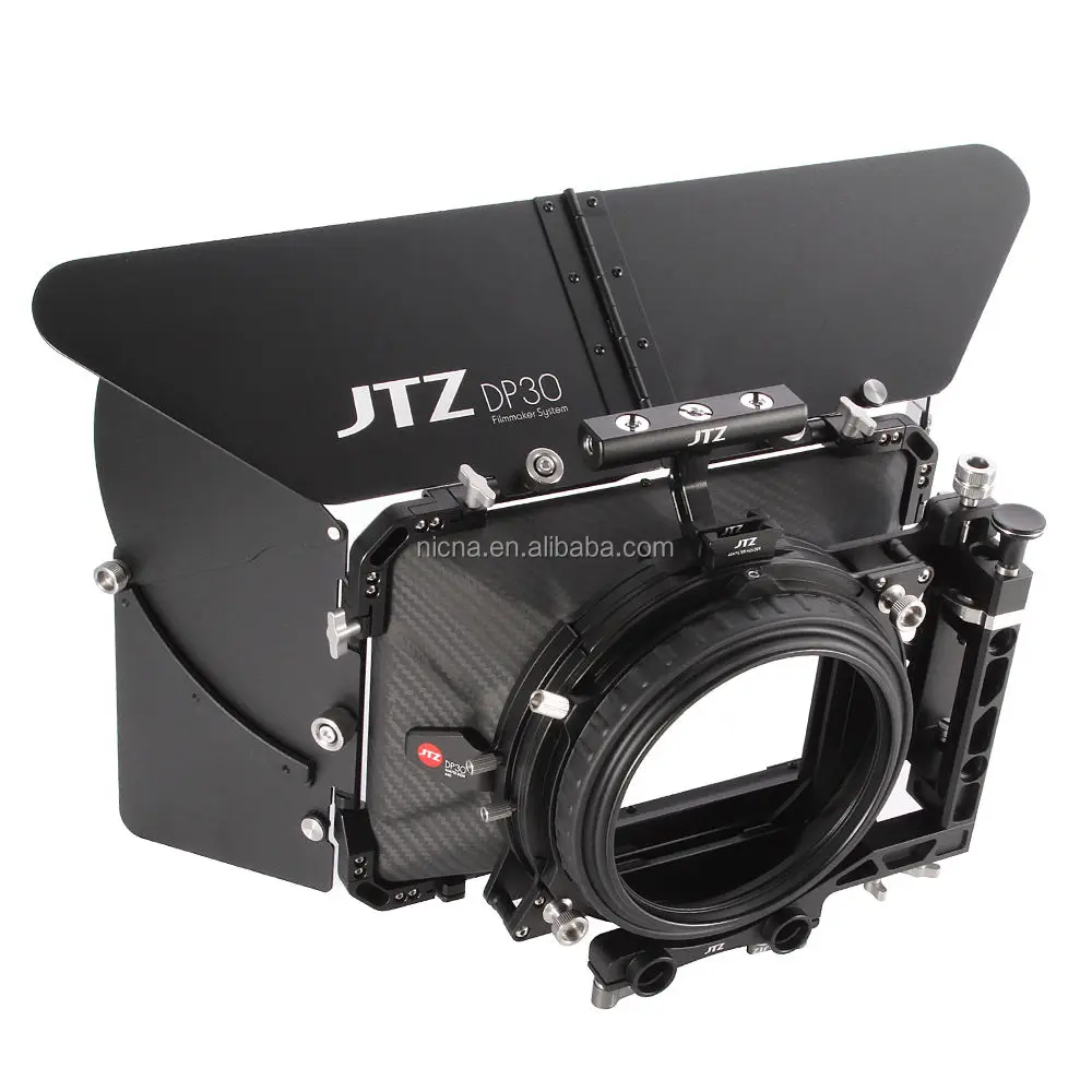 

JTZ DP30 Cine Carbon Fiber 4x4 Matte Box 15mm 19mm For Sony ARRI RED CANON BMD