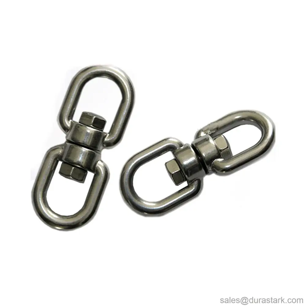 
Stainless Steel Double Eye Swivel Ring Lifting Eye Eye Hook 