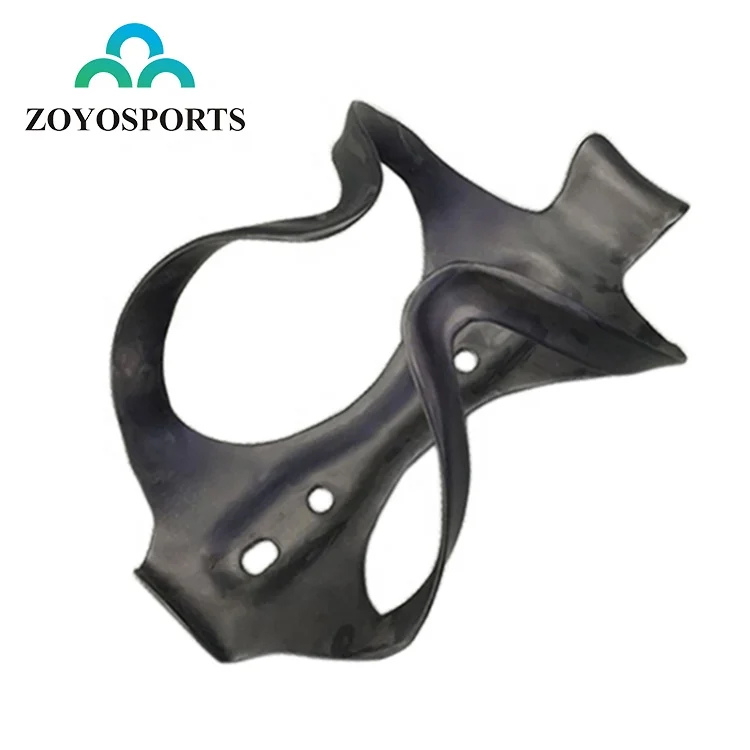 

ZOYOSPORTS Ultra Light Black MTB Road Bike Bottle Holder Carbon Fiber Bicycle Cycle Drink Water Bottle Cage, Black/ can be customized