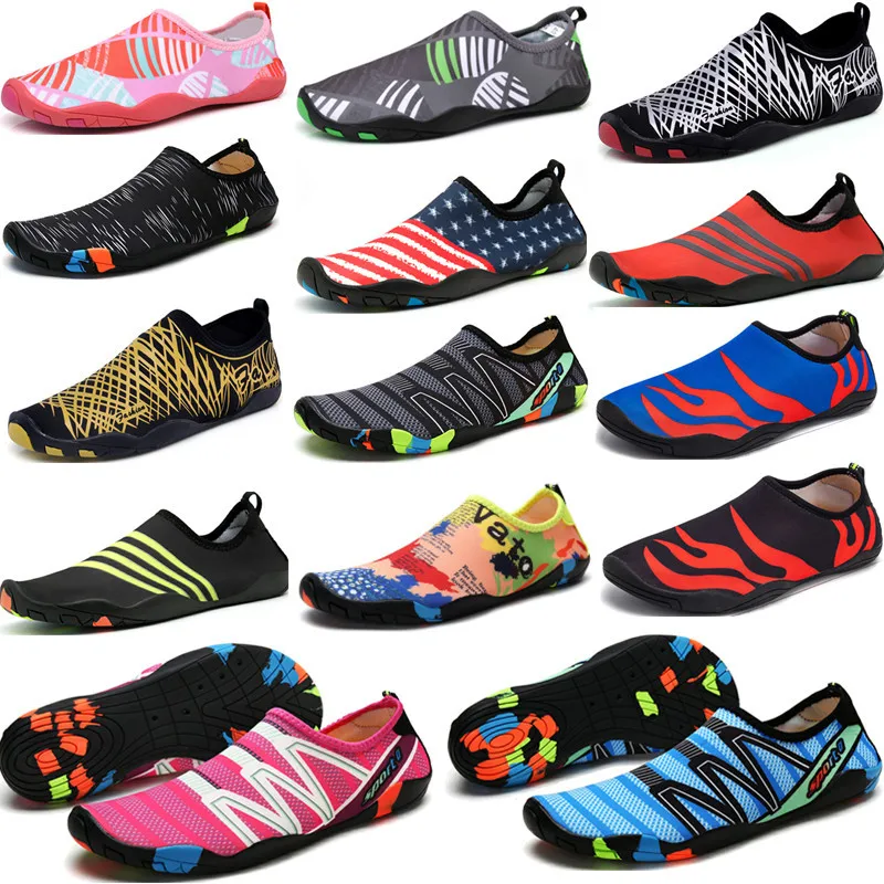 

SD-029 2019 China factory manufacturer surfing diving shoes barefoot swimming shoes walk on beach women men water lovers shoes, Picture show