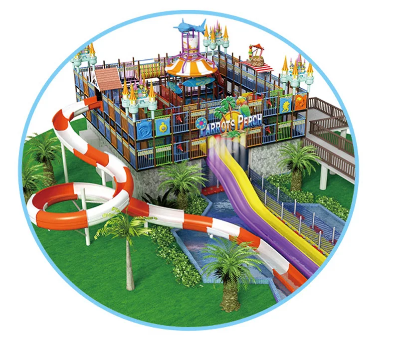 

Outdoor water slides for children