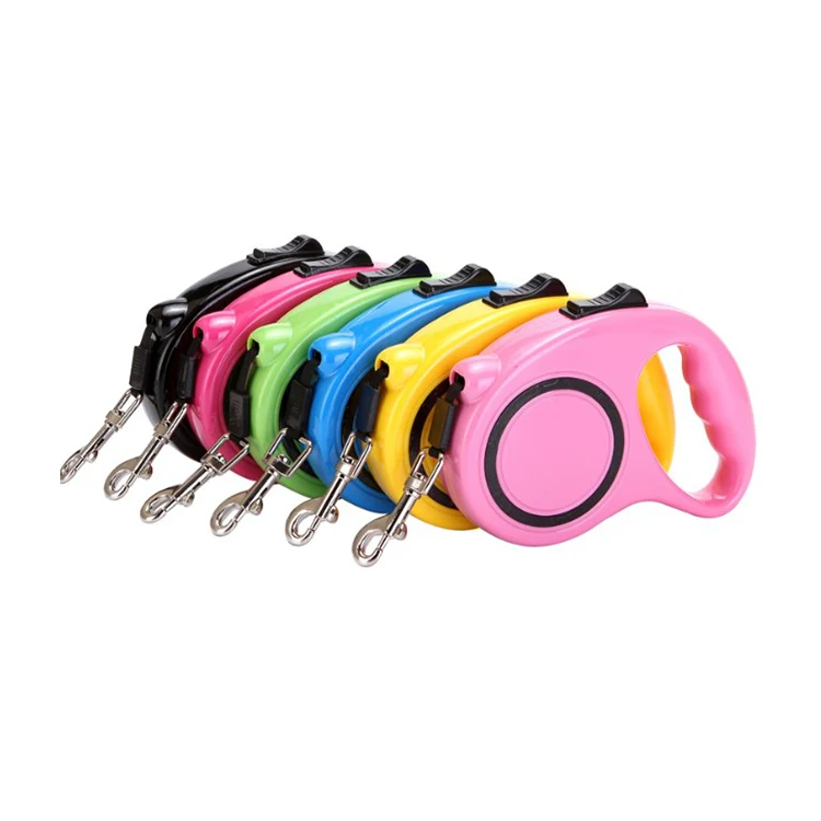 Colorful Adjustable Dog Leash Automatic Dog Leash Cheap Retractable Dog Leash