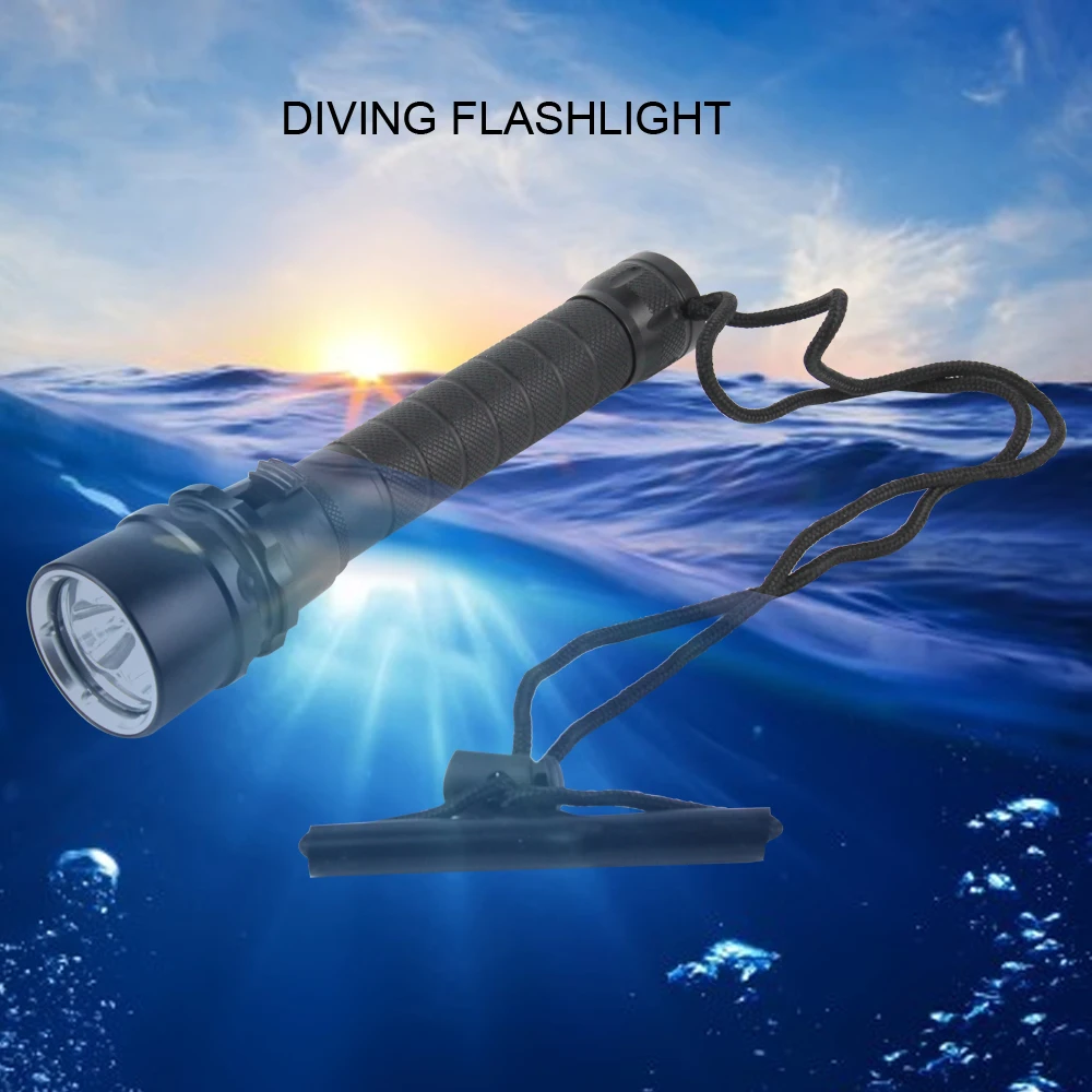 Underwater 100 Meter 3pcs Led Uv Diving Torch Lights Waterproof