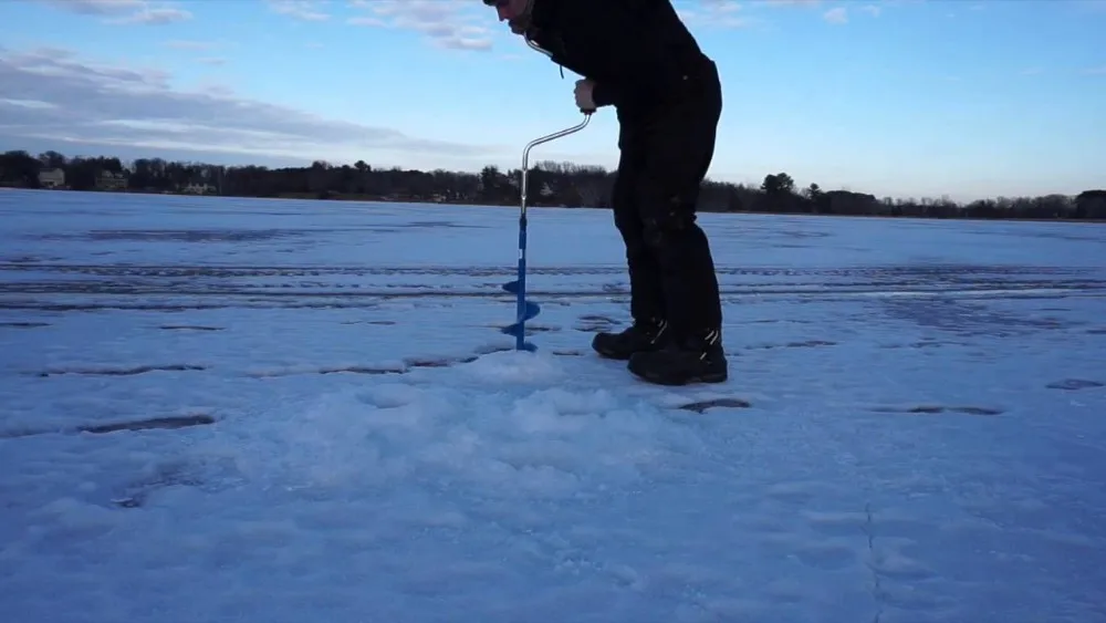 Ice Fishing Hand Auger Ice Drill For Fishing On Ice Buy Ice Auger,Ice