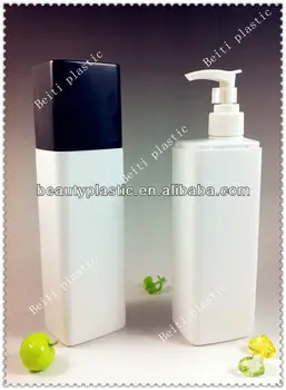 Download 400ml Plastic Square Squeeze Bottle For Shampoo - Buy Soft Plastic Squeeze Bottle,Colored ...