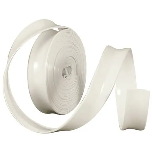 Camco 25103 Vinyl Trim Insert (1" x 25', White)