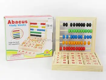 wooden alphabet abacus