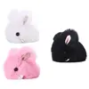 Cute Furry Rabbit Keychain Bag Handbag Key Ring Car Jewelry AD1814