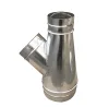 Round Tee 3 Way Elbow/ Air Duct Fitting/ Tee Piece