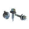 China manufactures stainless steel hex flange head self drilling roofing screw