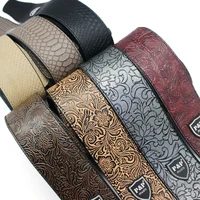 

Amazon Hotsale Widen Electric Guitar Strap Soft PU Leather Belt For Acoustic Electric Guitar Bass