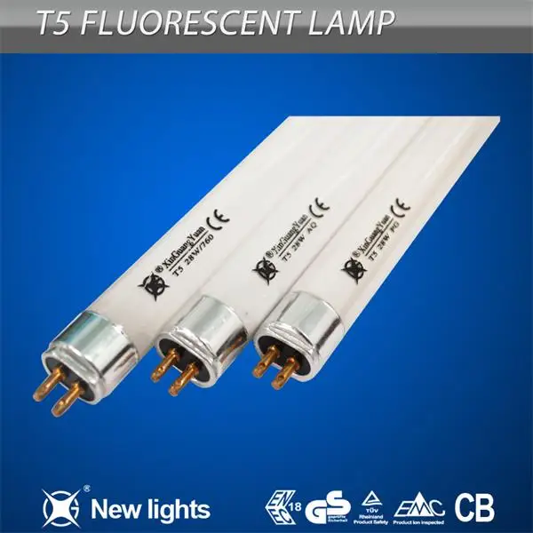 Traditional Fluorescent Tube 1500MM 35W T5 fluorescent tube with CE ROHS