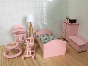 dollhouse bedroom furniture set